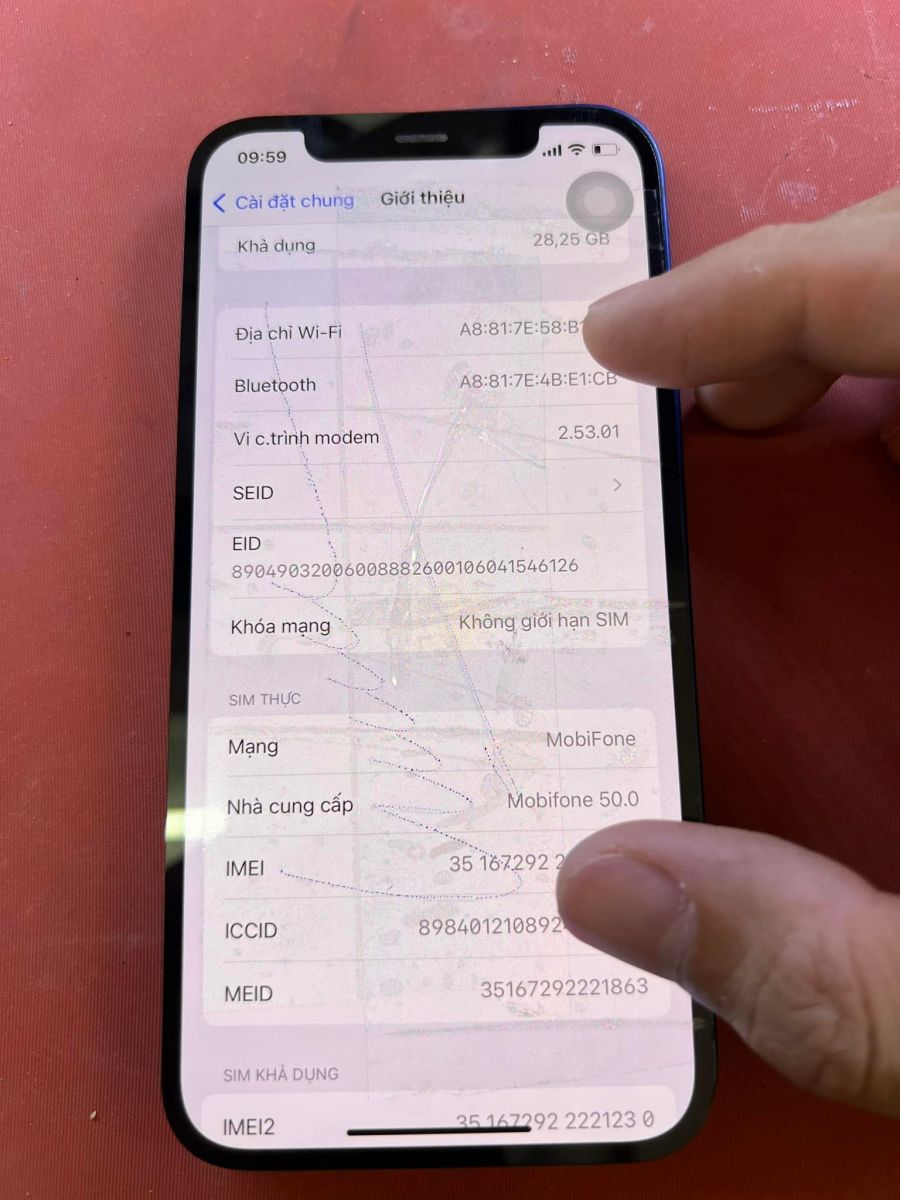 SỬA IPHONE 12 PRO MAX MẤT SÓNG, MẤT WIFI, MẤT IMEI TẠI TRUNG TÂM SỬA CHỮA ĐIỆN THOẠI TRẦN ÚT TÁO CƯỜI CẦN THƠ