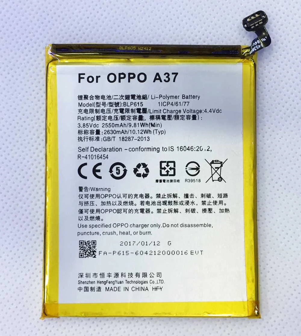 THAY PIN OPPO A37 CHÍNH HÃNG TẠI CẦN THƠ