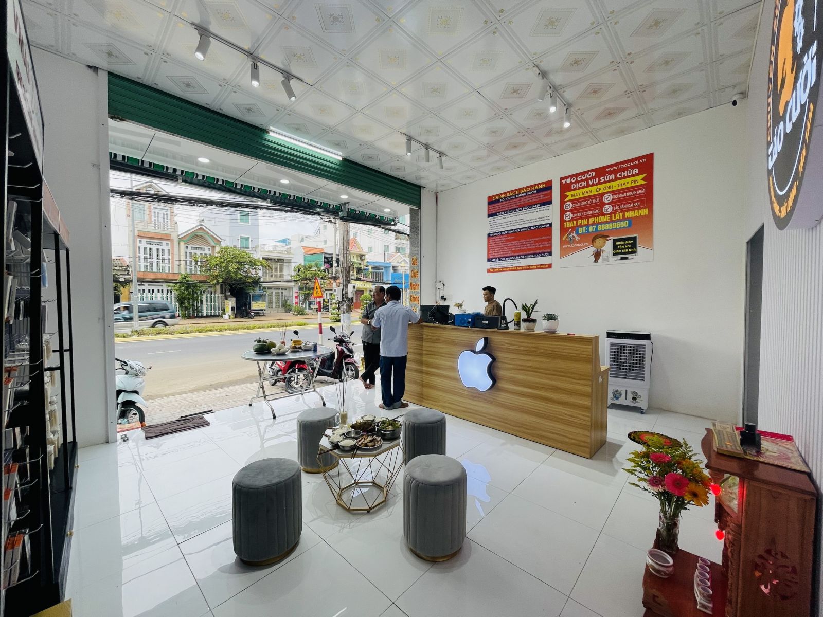 TRUNG TÂM SỬA CHỮA ĐIỆN THOẠI TÁO CƯỜI CHI NHÁNH SÓC TRĂNG